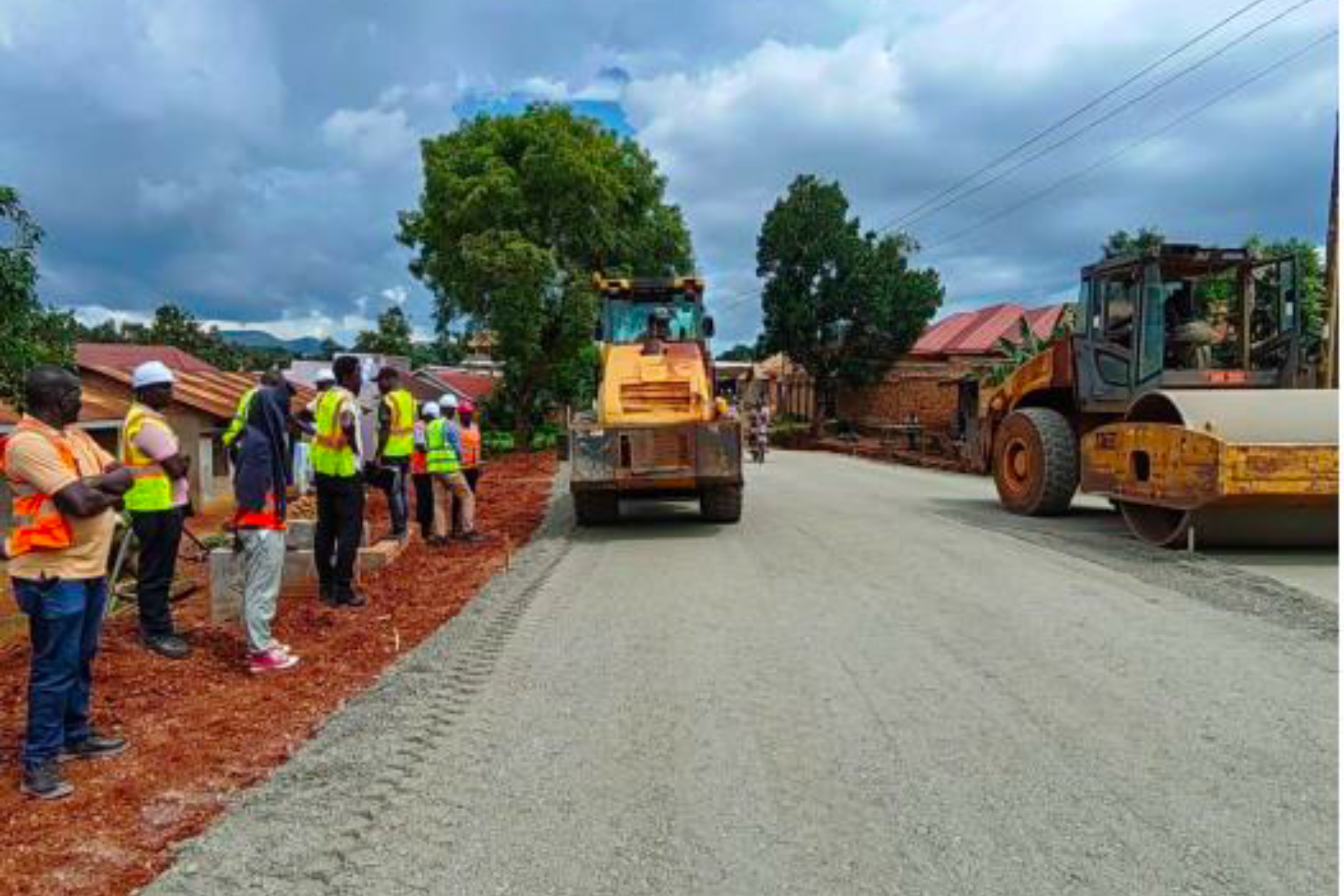 hoima road construction